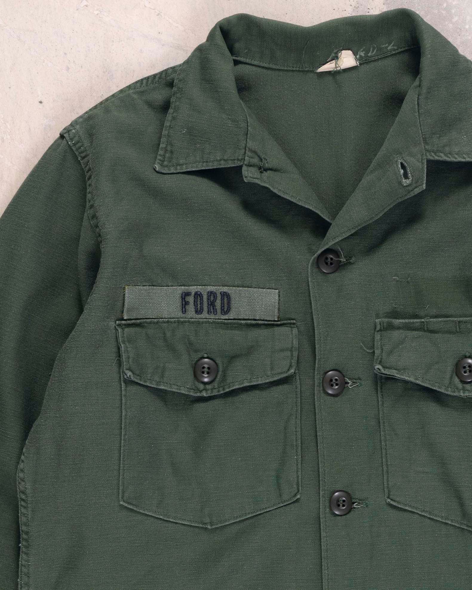 60s OG-107 Vietnam Era Fatigue short sleeves Shirt 'Medium' – EPILOGUE