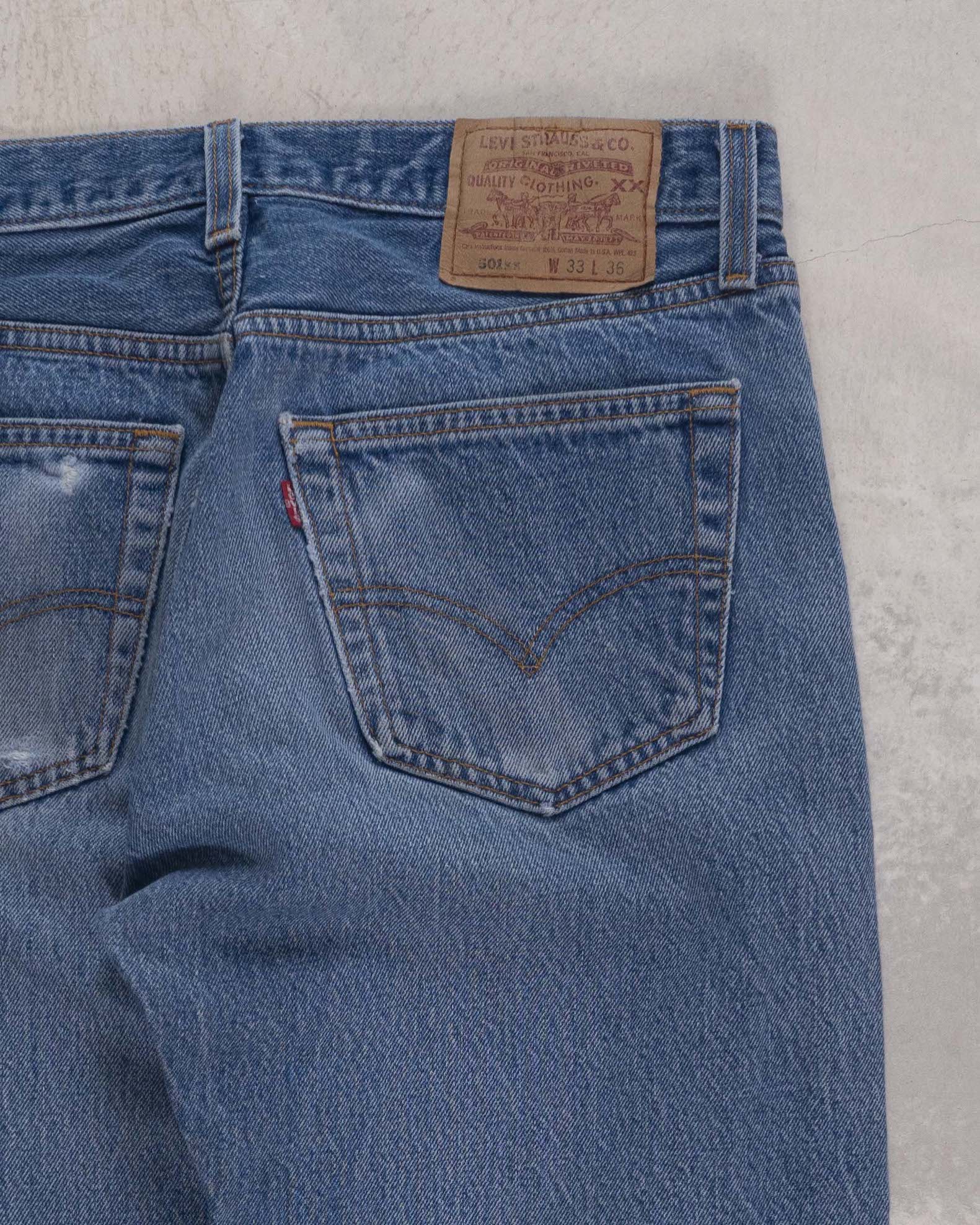 80s Levi's® 501 xx W33 L36 Made in USA – EPILOGUE