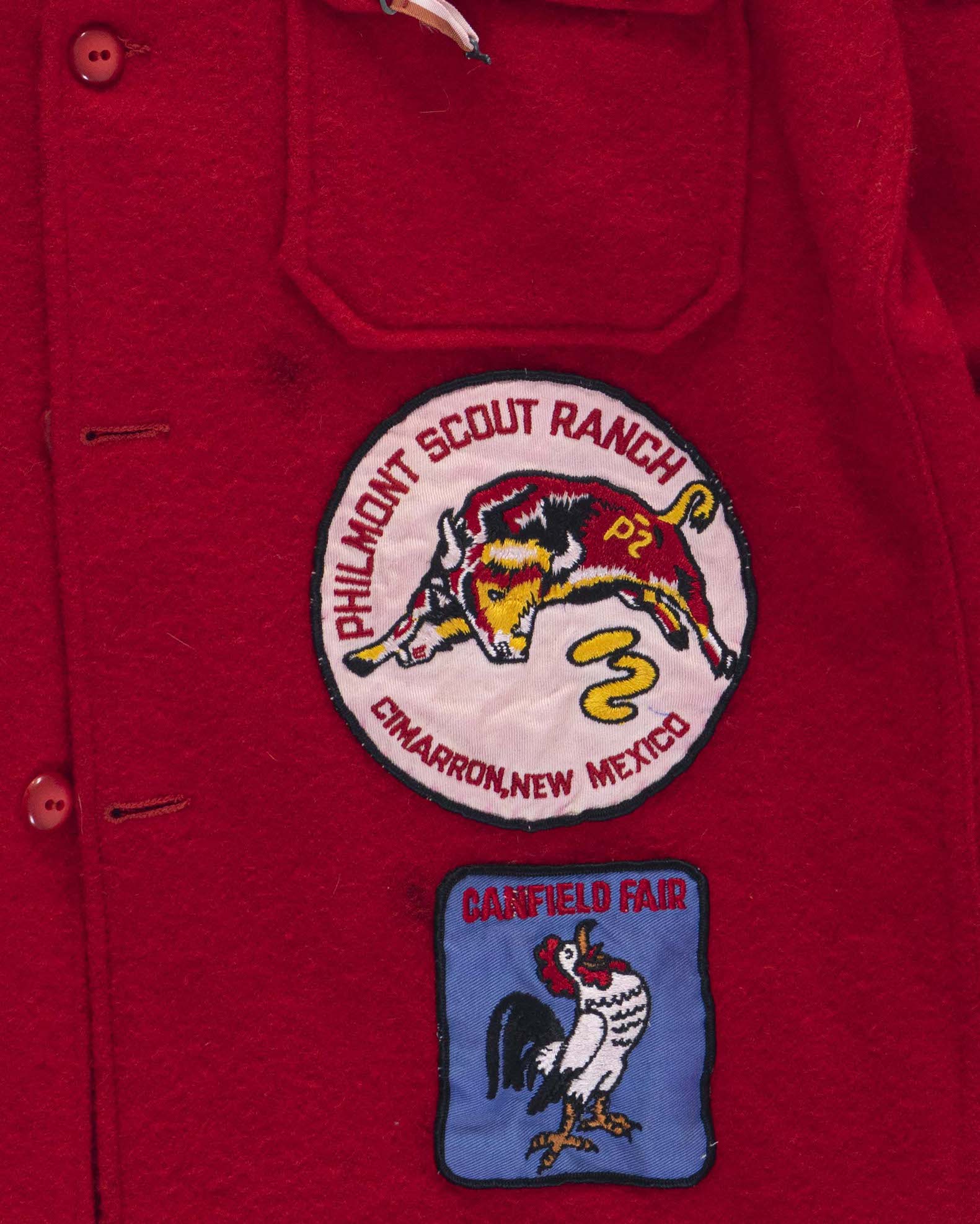 60s Boy Scout of America Red Wool jacket 'Medium' – EPILOGUE
