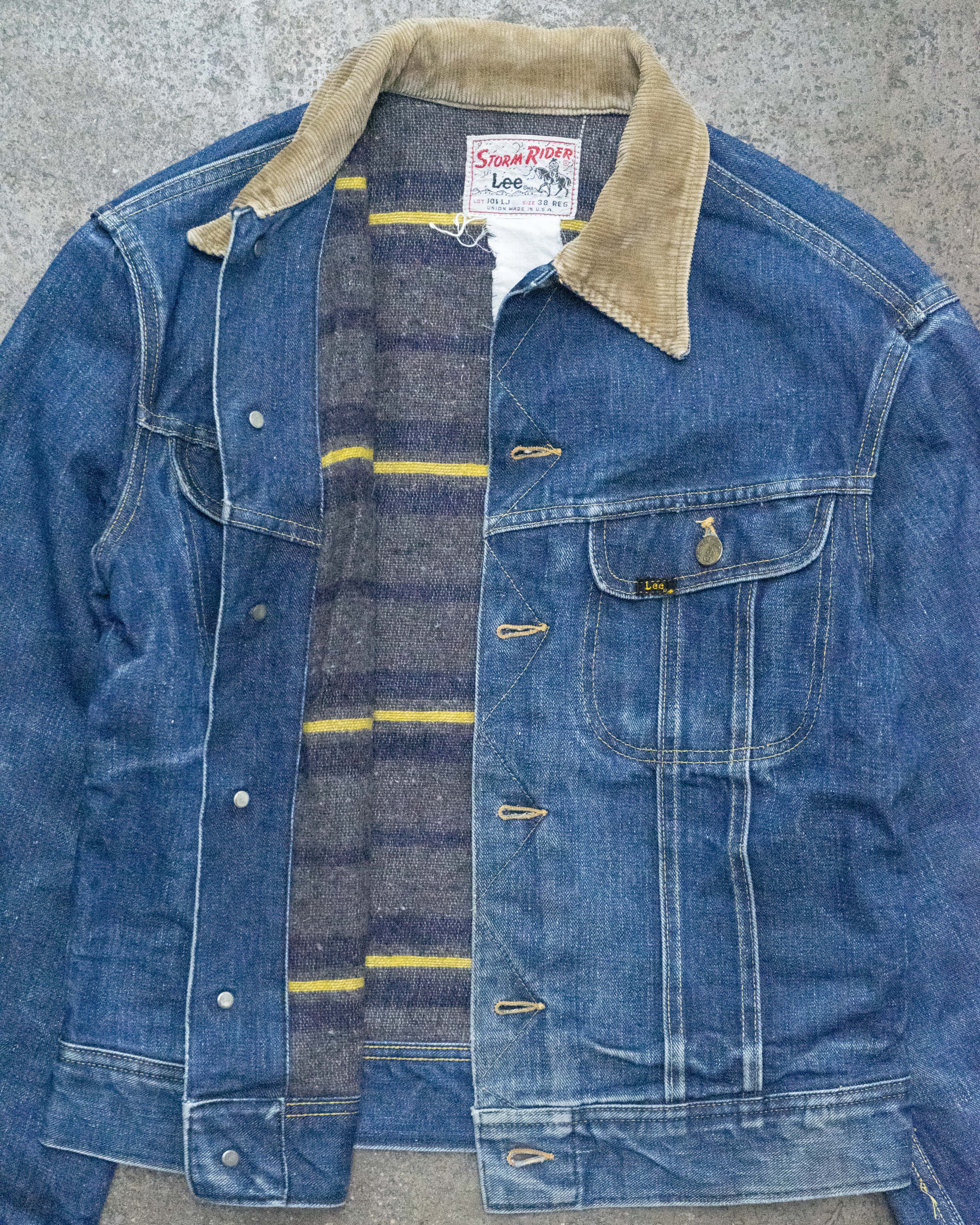 70s Lee® Storm Rider Blanket Denim Lined Jacket – EPILOGUE