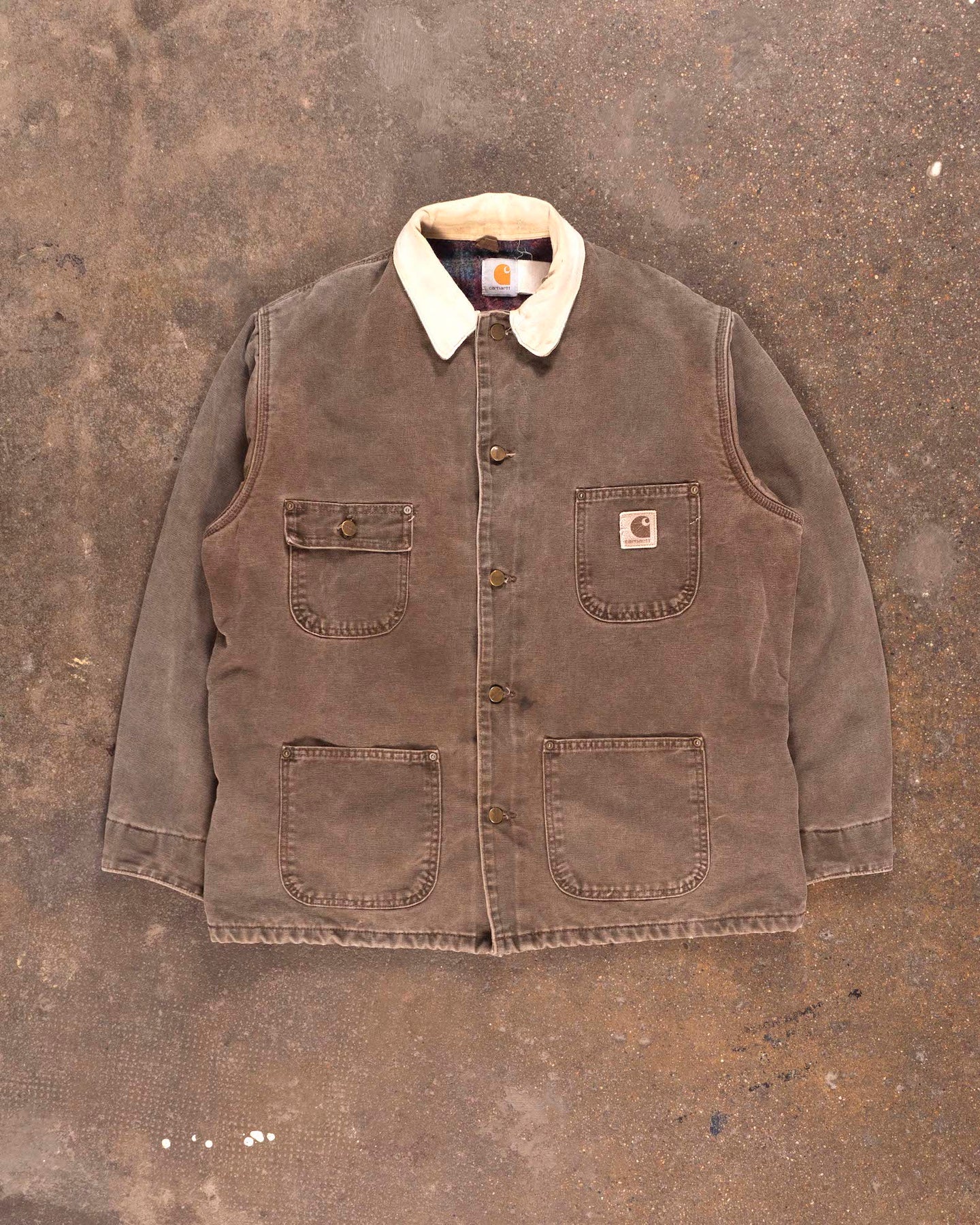 90s Carhartt Faded Brown Michigan Coat 'Large' – EPILOGUE