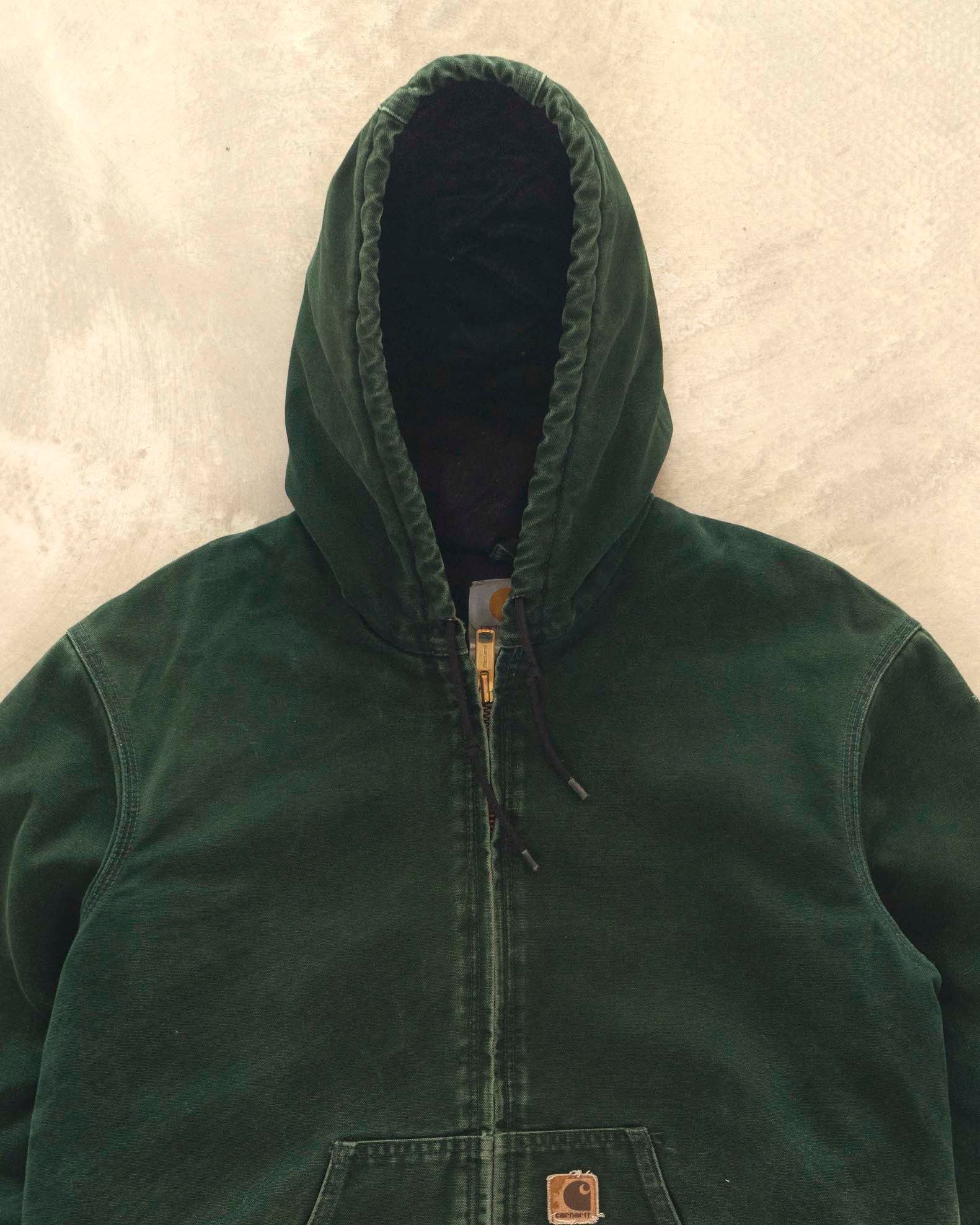 Dark green carhartt jacket new arrivals