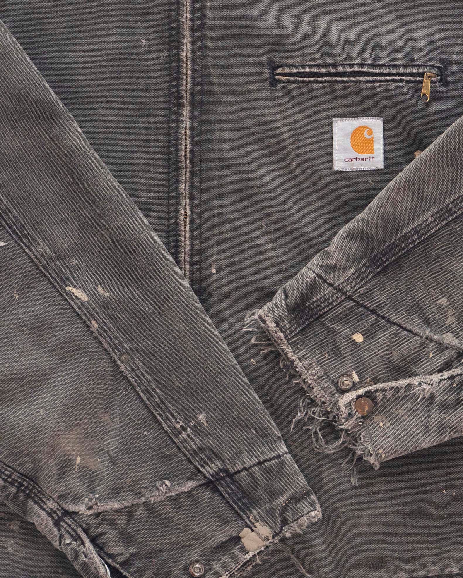 90s Carhartt Faded Dark Grey Detroit Jacket 'Extra Large' – EPILOGUE